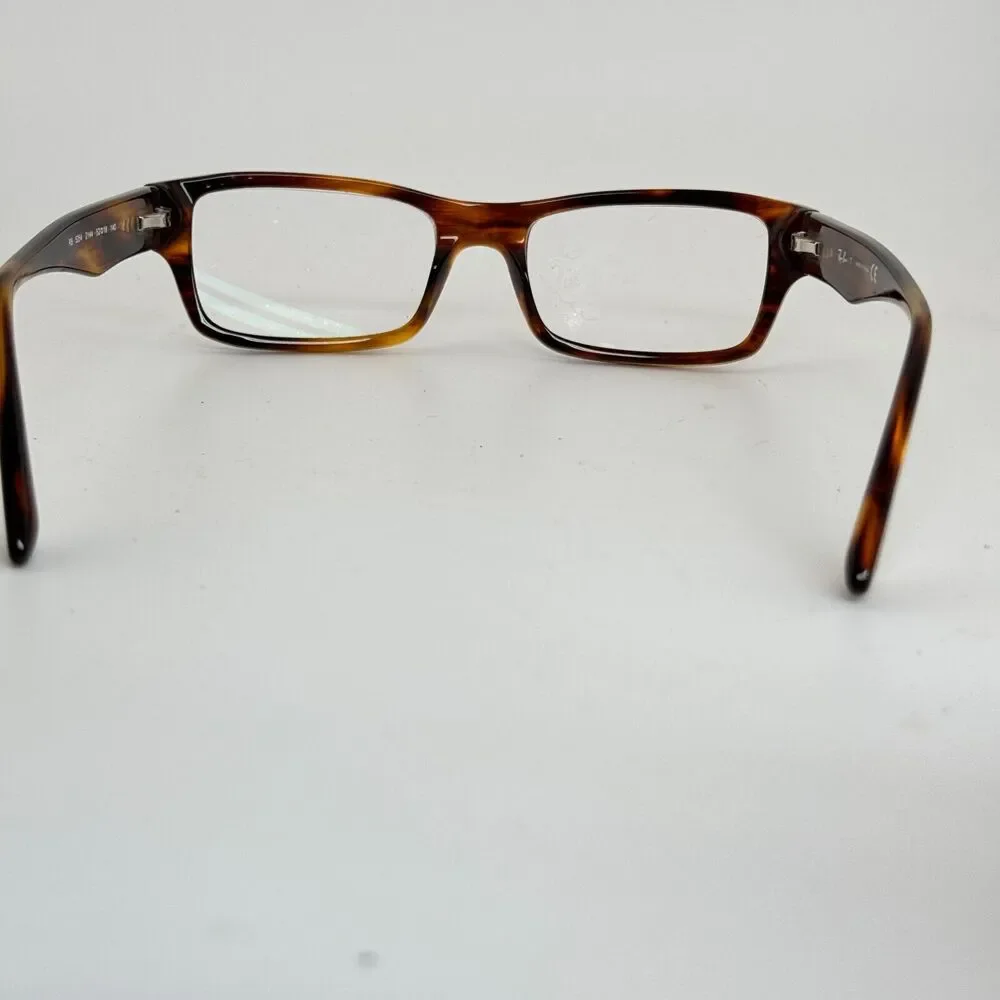 Ray Ban‎ Eyeglasses Frames Only RB 5254 2144 52-18-145, Brown Striped H15224